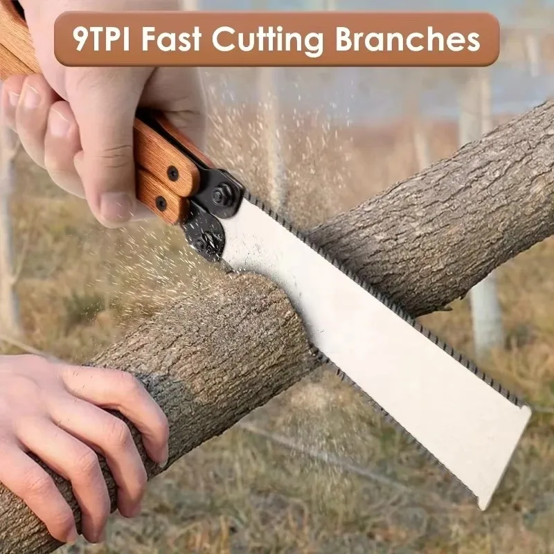

Mini Folding Doble Edge Hand Saw Precision Wood Cutting Tool Special German And Japanese Carpenter's Design for Craftsmanship