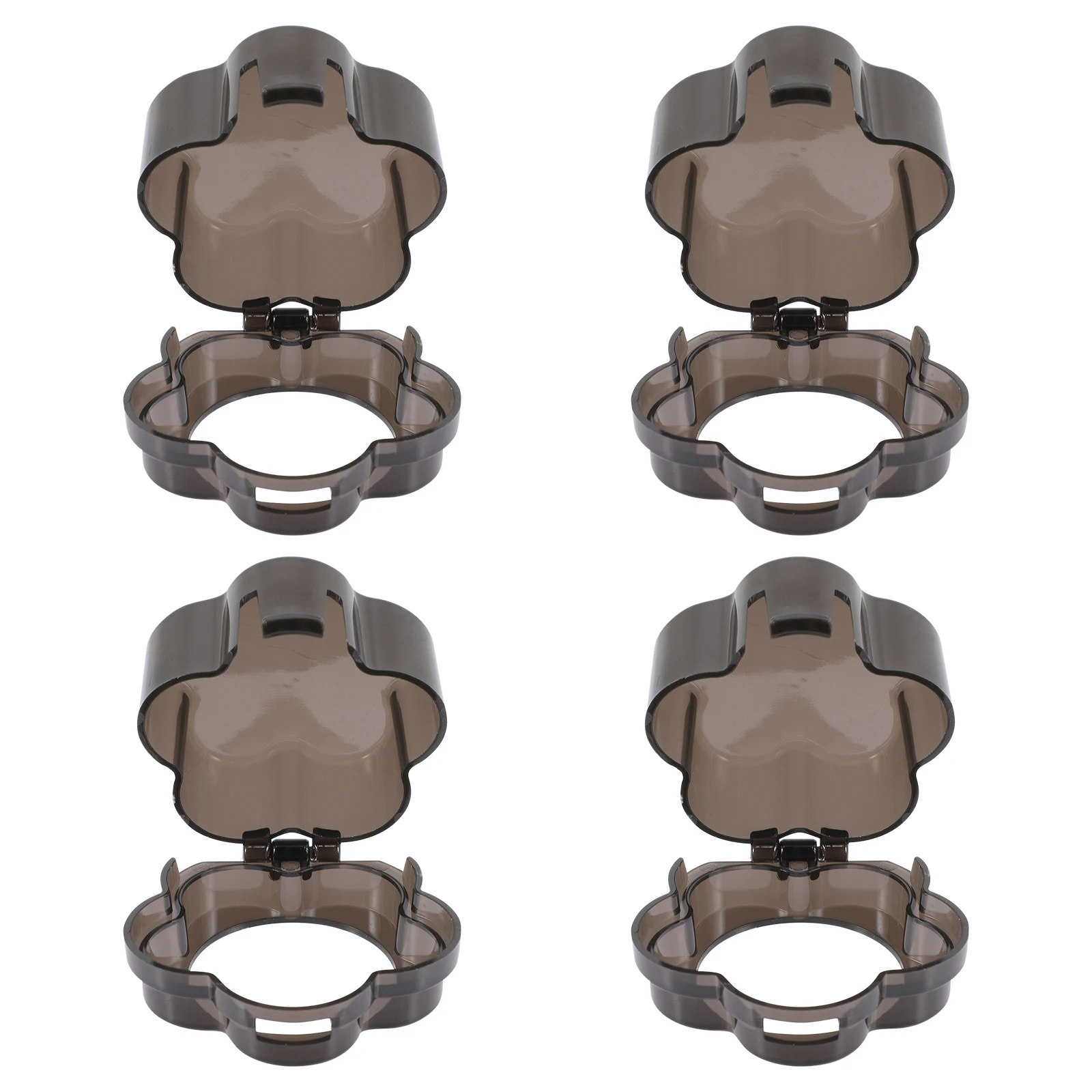 

4 шт., защищенные от детей чехлы для ручек плиты, высокая прочность, безопасные, надежные, прозрачные, визуальные чехлы для ручек газовой плиты, замок для духовки, защита от детей