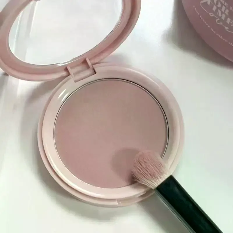Monochrome Matte Blusher Palette Soft Silky Cheek Natural Facial Rouge Plate Lasting Nude Low Saturation Powder Blusher Makeup