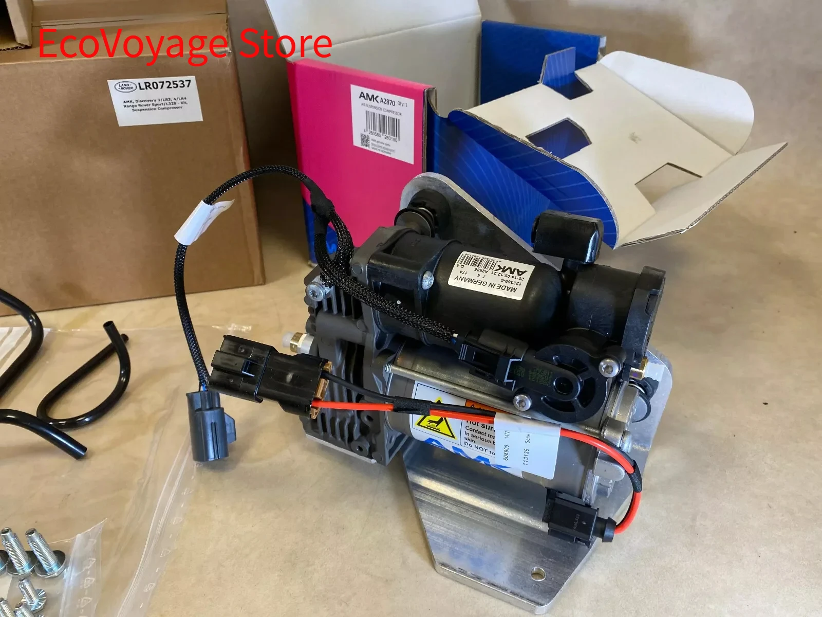 OEM AMK Für Land Rover LR3 LR4 Range Rover Sport EAS Luftfederung Kompressor Pumpe LR078650 LR045251, LR023964, LR072537