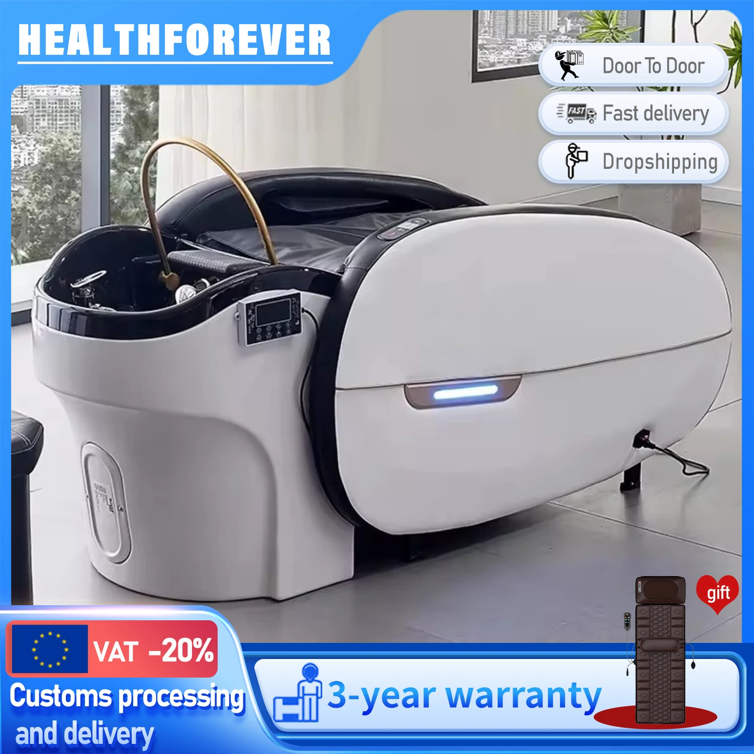 

Заводское кресло для мытья волос на заказ, профессиональный шампунь, массажная кровать для салона, электрический массажный стол, мытье волос, красота Sp