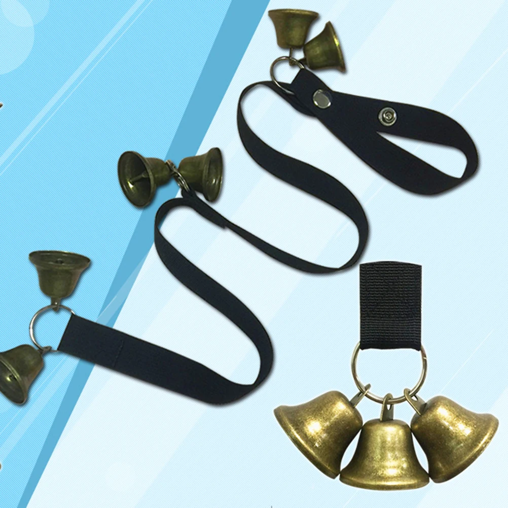 

Pet Dog Door Training Puppy Doorbell Christmas Copper Bell for Housebreaking and Housetraining (7 Bells)