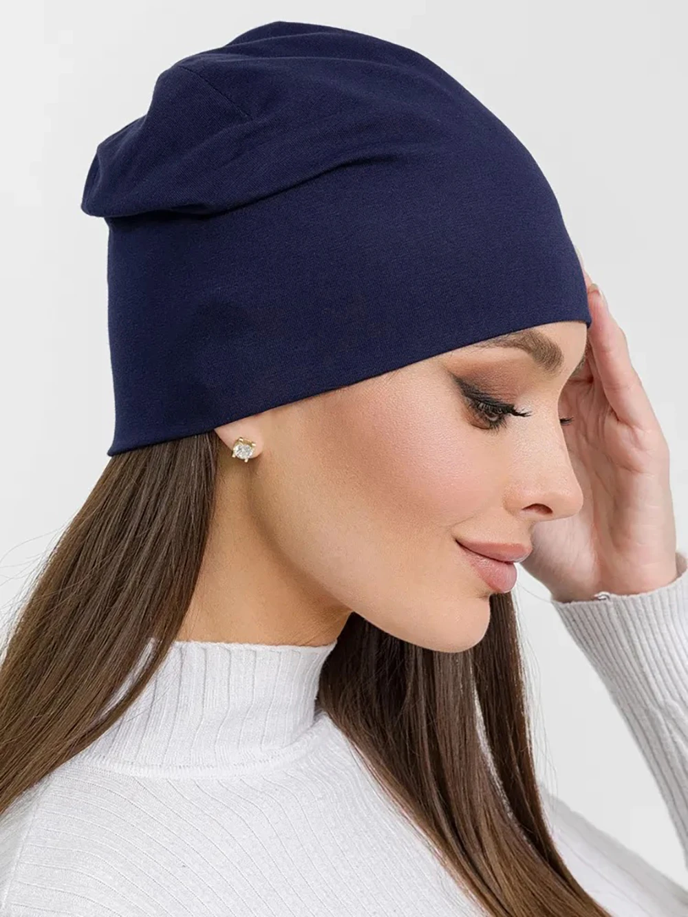 Weiche, leichte, schweißableitende Beanie-Mütze für Damen und Herren, Frühling, Sommer, Outdoor, Yoga, Laufen, Gehen, Workout, Sport – Detail 10