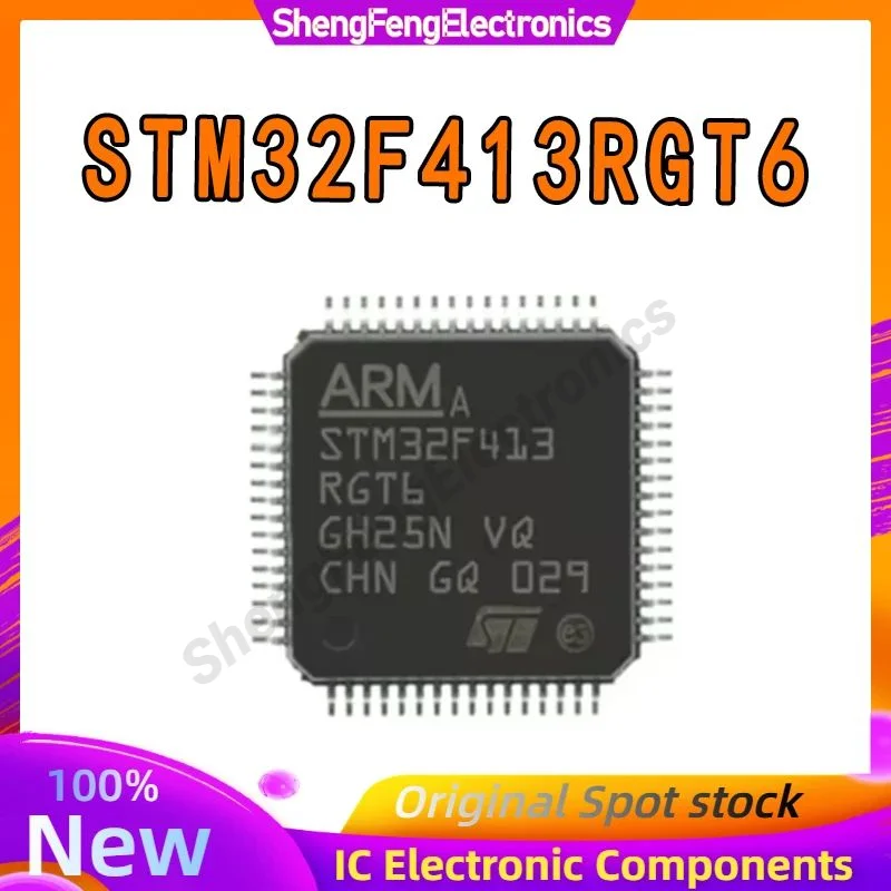 

STM32F413RGT6 STM32F413RG STM32F413R STM32F413 STM32F STM32 STM IC MCU Chip LQFP-64 in Stock 100% New Origin