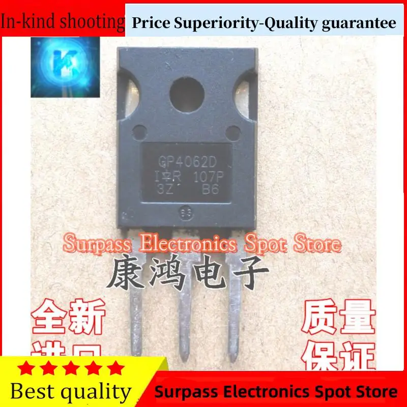 10PCS-100PCS   GP4062D IRGP4062D TO-3P IGBT 24A 600V Price Superiority-Quality guarantee