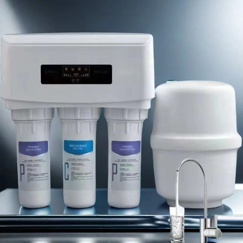 

Новое обновление системы очистки под раковиной RO, диспенсер для воды, очиститель щелочной воды, машина для домашнего и использования в отеле