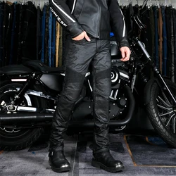 Volero Upgrade Gecoat Waterdicht Motorrijden Denim Jeans Locomotief Fietsen Moto Racing Drop-Proof Broek Met Ce Armor Pad