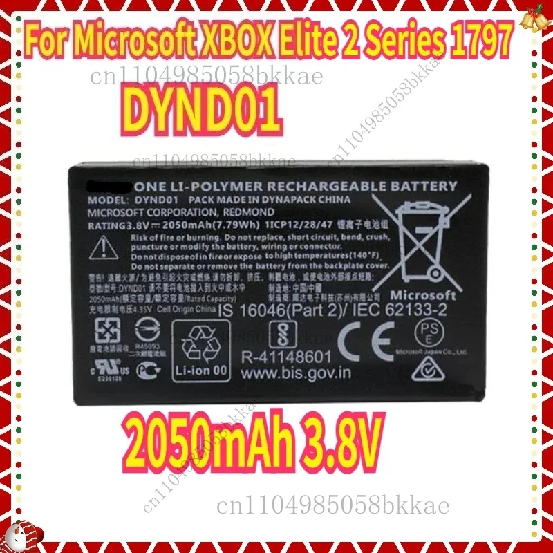 

Новый аккумулятор DYND01 2050 мАч 3,8 В для Microsoft XBOX Elite 2 Series 1797