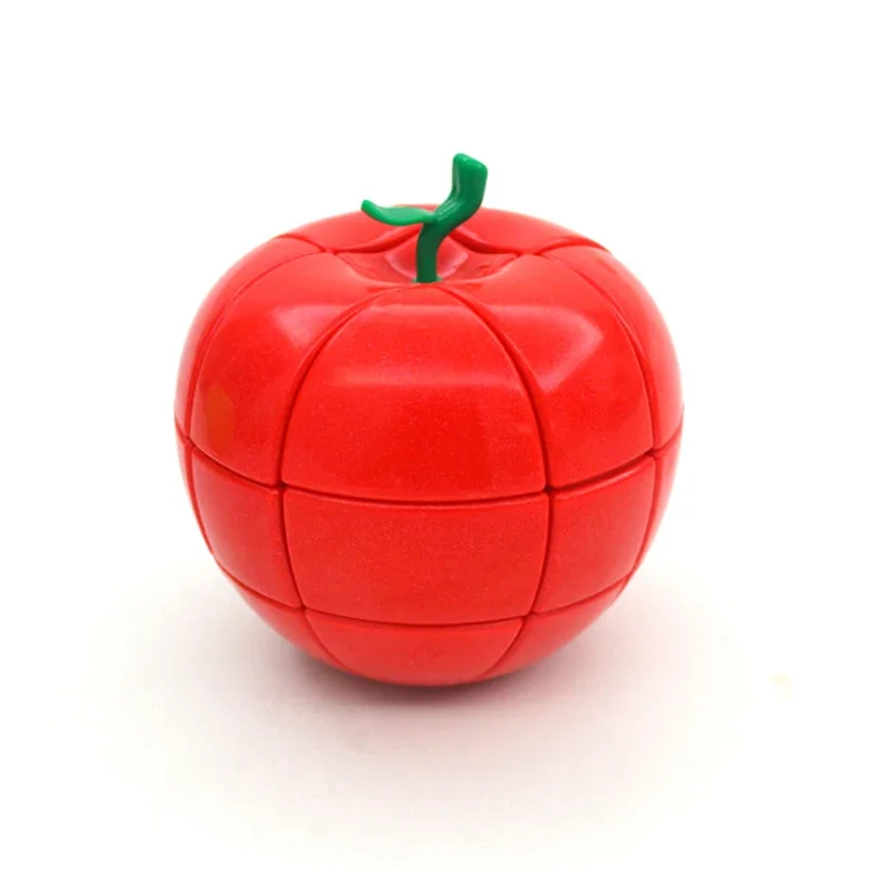 Cubo magico di frutta e mela Puzzle di velocità professionale Twisty Antistress Giocattoli educativi Cubi da imballaggio Cubo Magico Educ Cube Puzzle