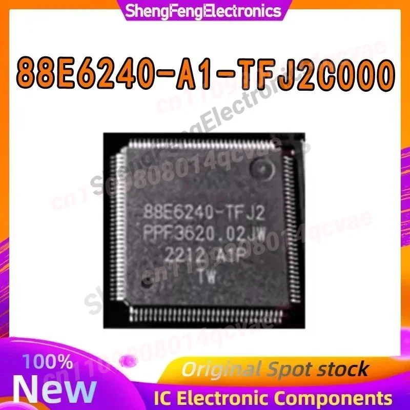 

Новый оригинальный чип управления Ethernet 88E6240-TFJ2 88E6240-A1-TFJ2C000 88E6240 TQFP-128