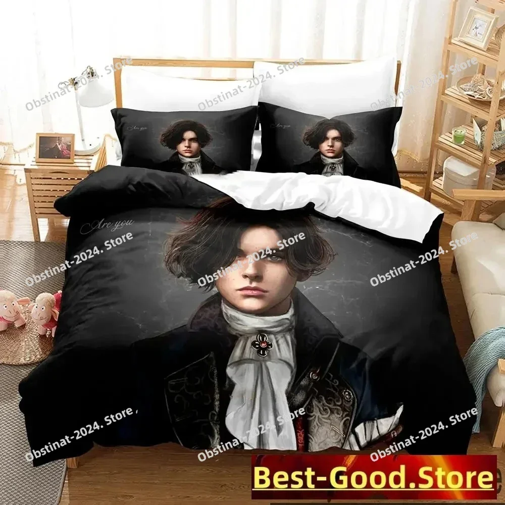 

3D Print Game Lies Of P Bedding Set Boys Girls Twin Queen King Size Duvet Cover Pillowcase Bed boys Adult Home Textileextile