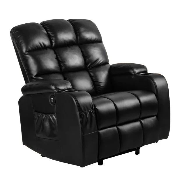 Can Customize Luxury Elderly Leather Lifting Seat Home Theater Multi Functional Leisure Electric Recliner Sofa Massage Chair