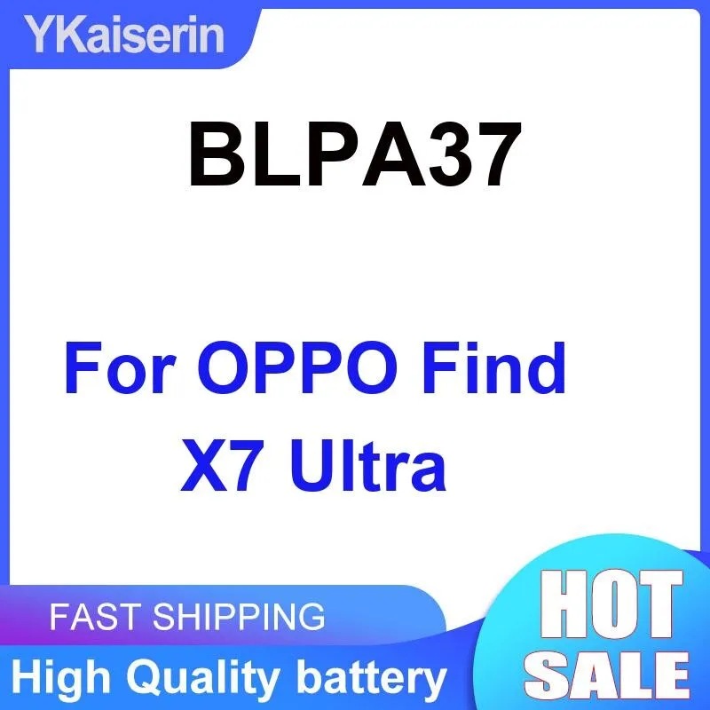 

Mobile Phone Battery 2500Mah Hardwearing BLPA37 For Oppo Find X7 Ultra