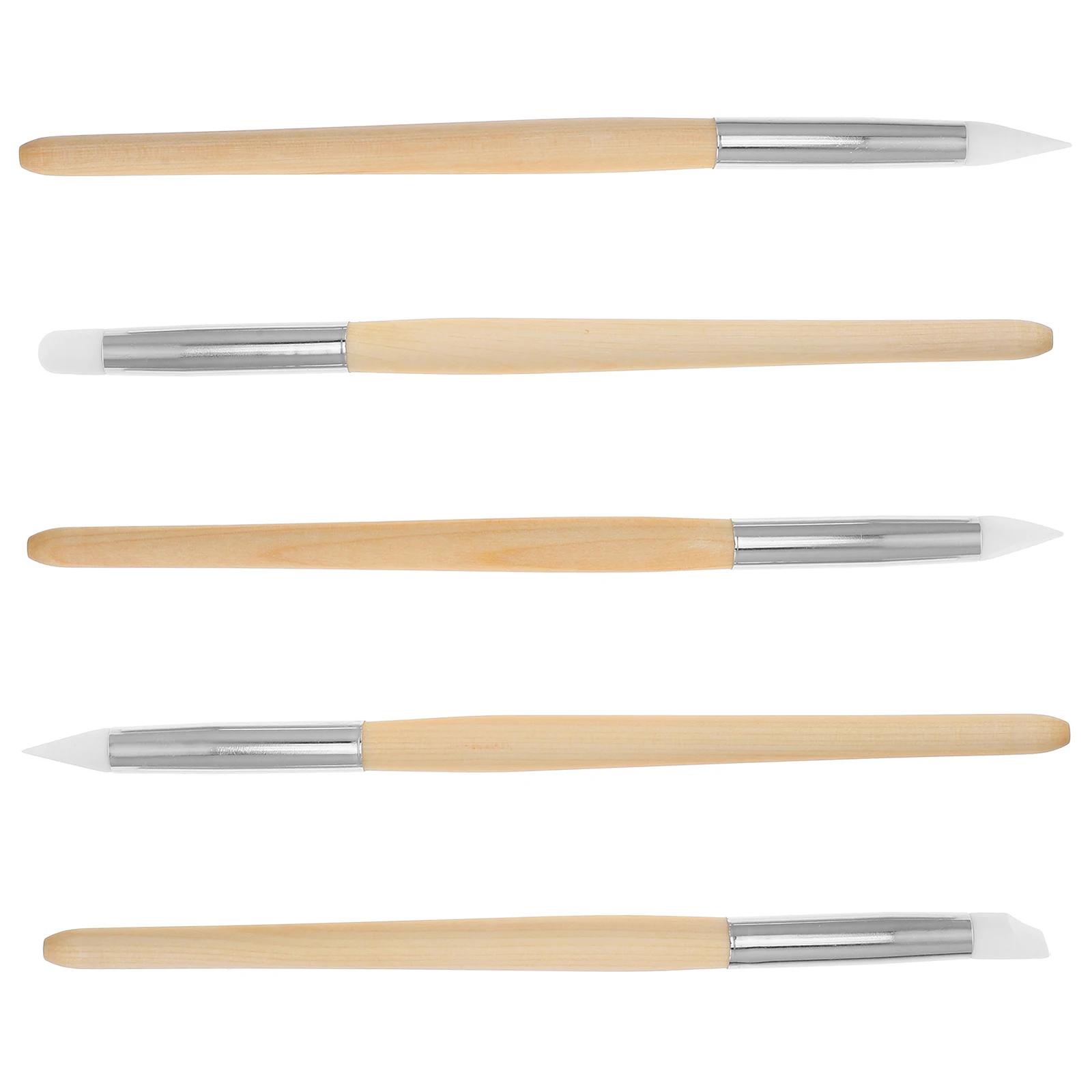 

5pcs Cleaning Tool Plastic Plastic Brush Brush Cleaning Pen Pens Dial Movements Cleaner Glass Fiberglass Repair Kit