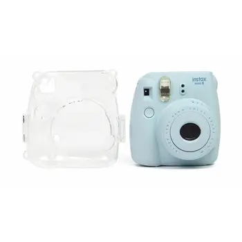 適用於富士Instax Mini 8/8+/9的透明相機包保護套,附肩帶,可收納 8 最佳銷售 instax mini 8 相機包 - №7