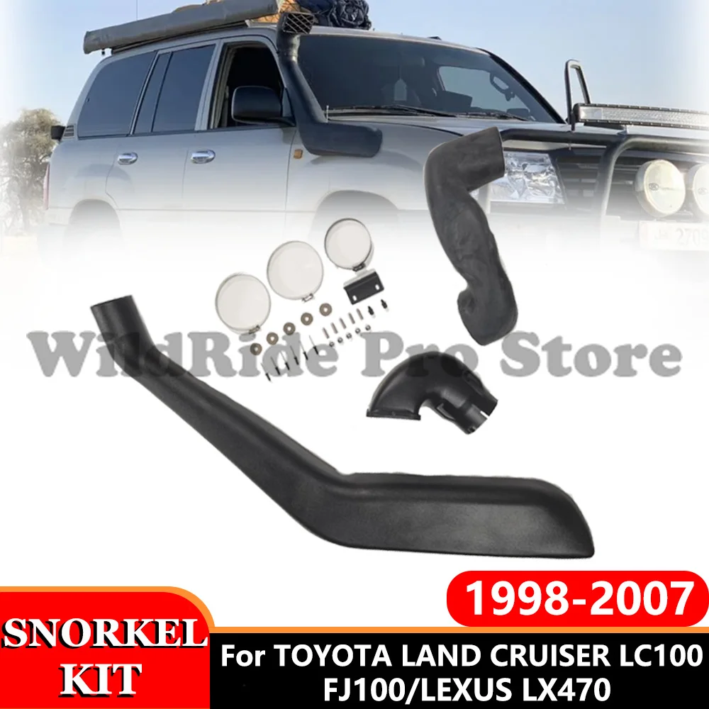 

Off Road Air Ram Intake Snorkel Kit For TOYOTA LAND CRUISER LC100 FJ100/LEXUS LX470 1998-2007 Wading Hose Pipe 4x4 Accessories