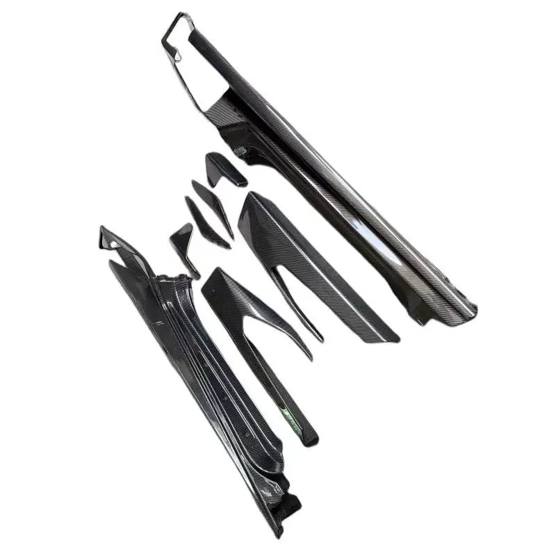 

High Quality Carbon Fiber Side Skirt Car Parts for Lamborghini Huracan LP610 LP580 Carbon Side Skirts Perfect Fitment