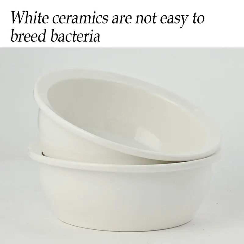 وعاء طعام للكلاب مرفوع بقاعدة خشبية محطة تغذية صديقة للانزلاق للقطط الصغيرة والمتوسطة والكبيرة