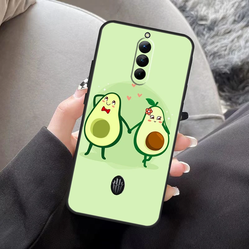 น่ารัก Avocado ผลไม้สำหรับ ZTE Nubia สีแดง8 Pro Plus สำหรับ RedMagic 7 6 Pro 6S 7S 6R 5G 5s Coque Fundas
