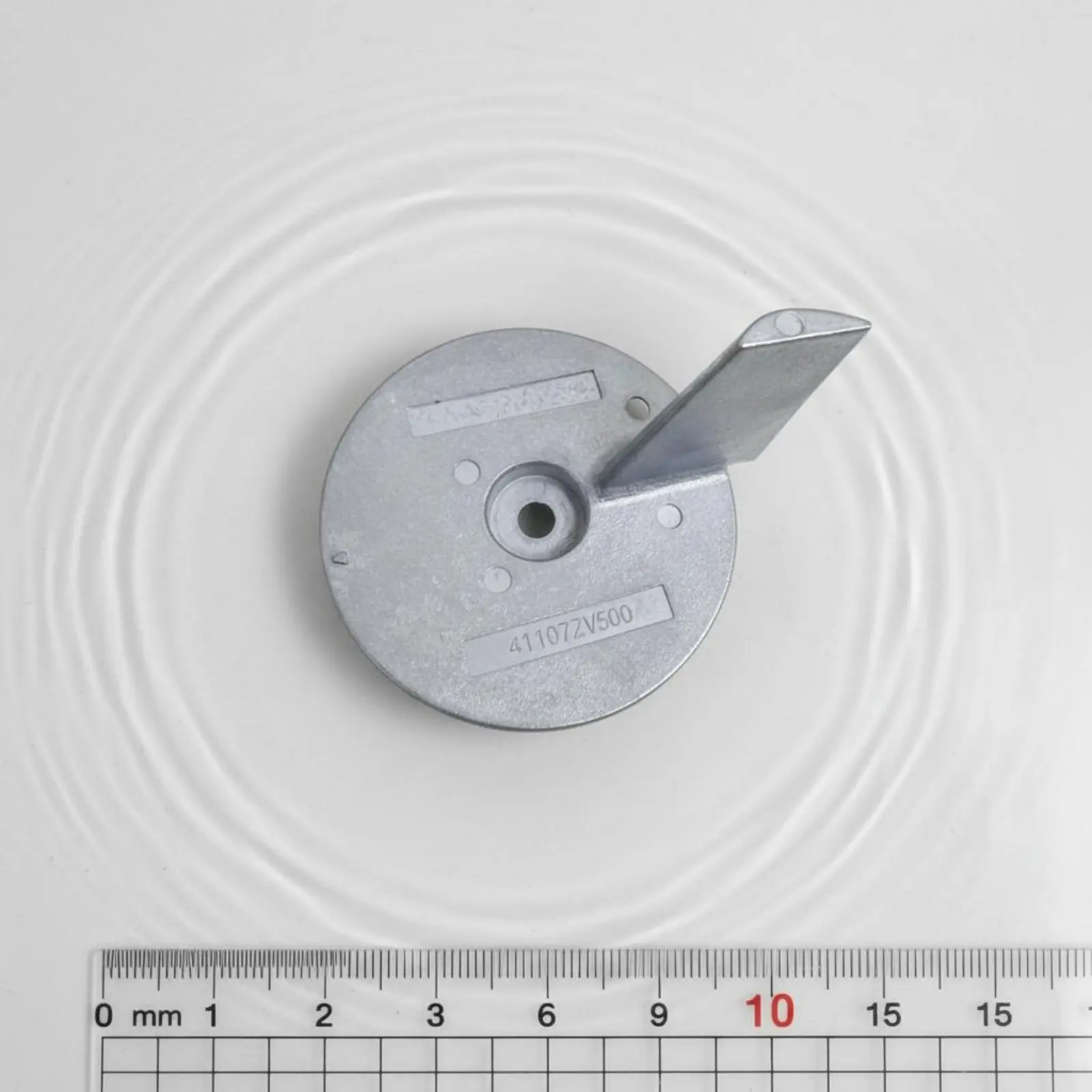 Outboard Engine Zinc Anode Direct Replacement Outboard Engine Anode Boat Zinc Long-Lasting Construction Aquatic Hardware view 4