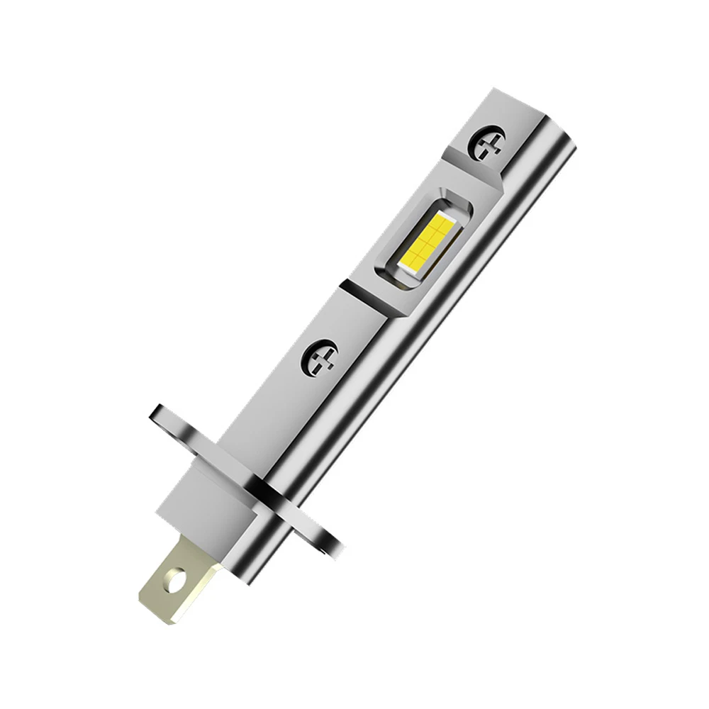 Mini H7 H1 H3 Wireless LED Headlamp 50000LM CSP Chips 6000K White 12V High-Intensity Car Headlight Bulb for Automotive Lighting
