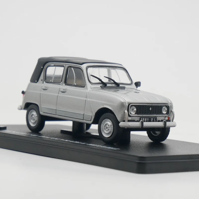 

IXO 1:43 Scale Diecast Alloy Renault 4L Convertible Toys Cars Model Classics Nostalgia Adult Gifts Souvenir Static Display