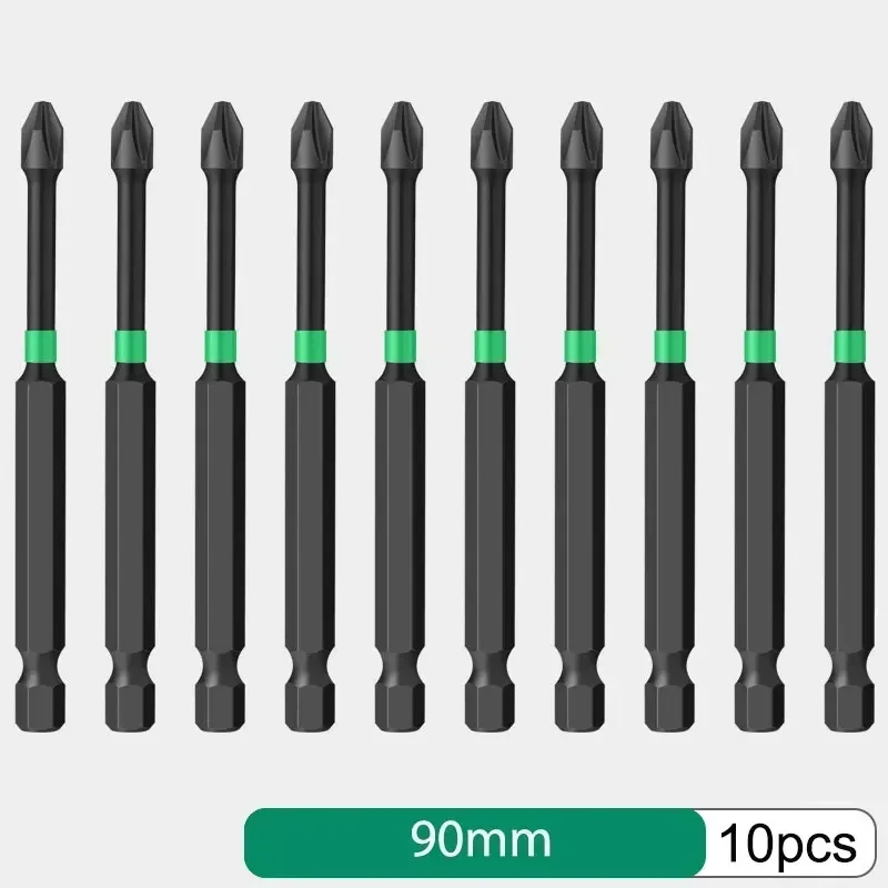 10/20PCs 50/90/150mm PH2 Phillips Bits Hex Shanked Precision Screwdrivers Set of Bits for Drill Impact Screwdriver Head