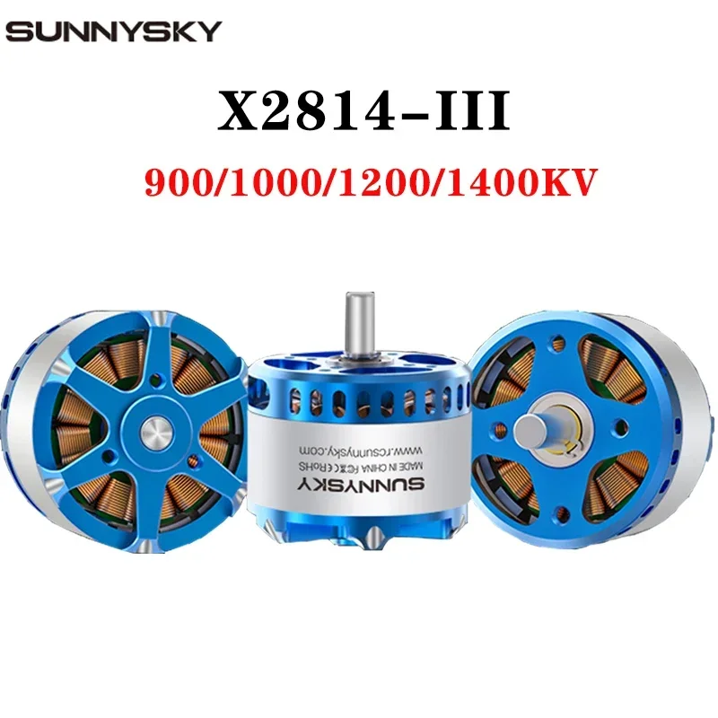 RoRuSSunnySky X2814 III 900/1000/1200/1400KV Outrunner External Rotor Brushless Motor For RC Aircraft Quadrocopter Helicopter
