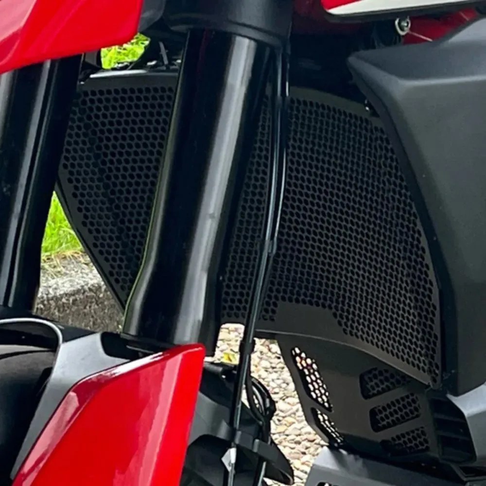 

Motorcycle Accessories Radiator Grille Guard Cover Protection For Ducati Monster 821 Monster 1200 S R 2013 - 2021 2020 2019 2018