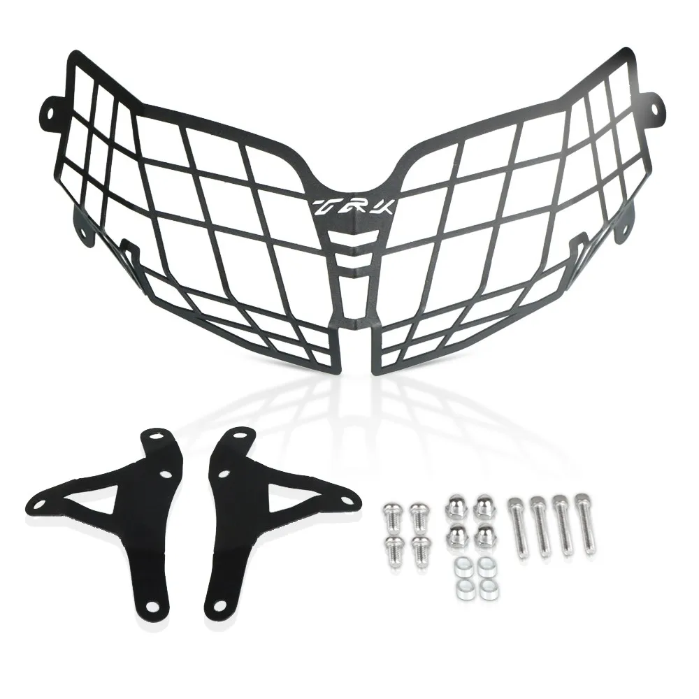 For Bennlli TRK 502 X TRK502X TRK502 2018 2019 2020 2021 2022 2023 Motorcycle Headlight Head Light Guard Protector Cover Grille