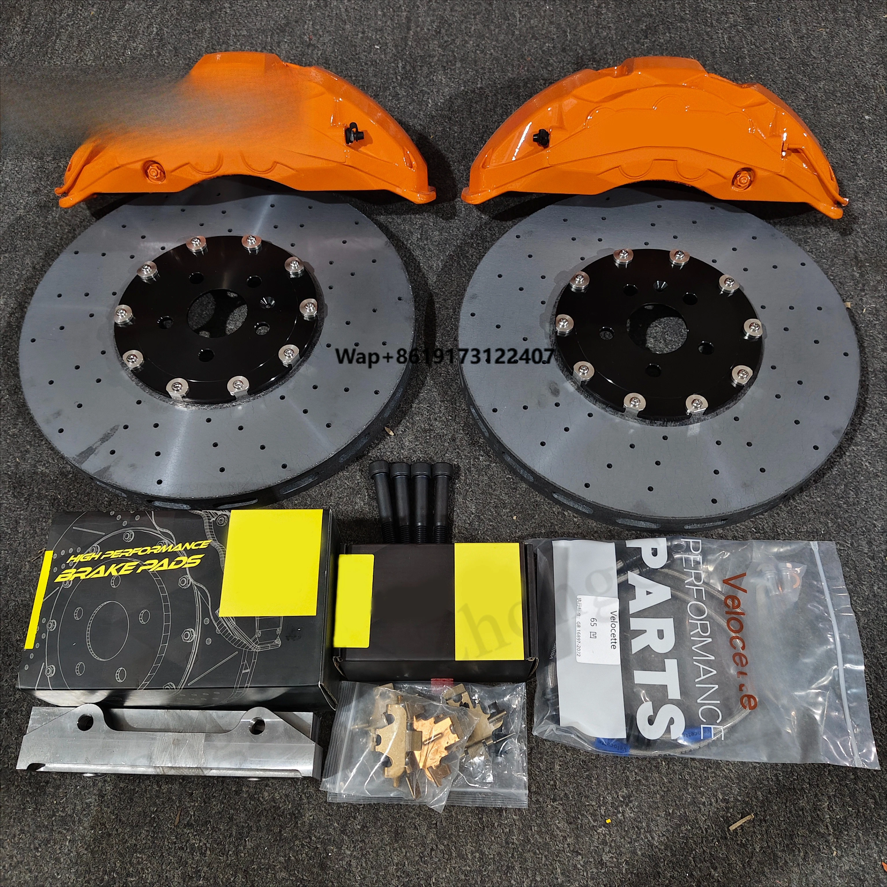Carbon Ceramic Brake Kit Long Fiber CCB 10N Caliper Brake Kit Performance Brake Pads For ZEEKR 7X 007 009 RS M3 M4 M5