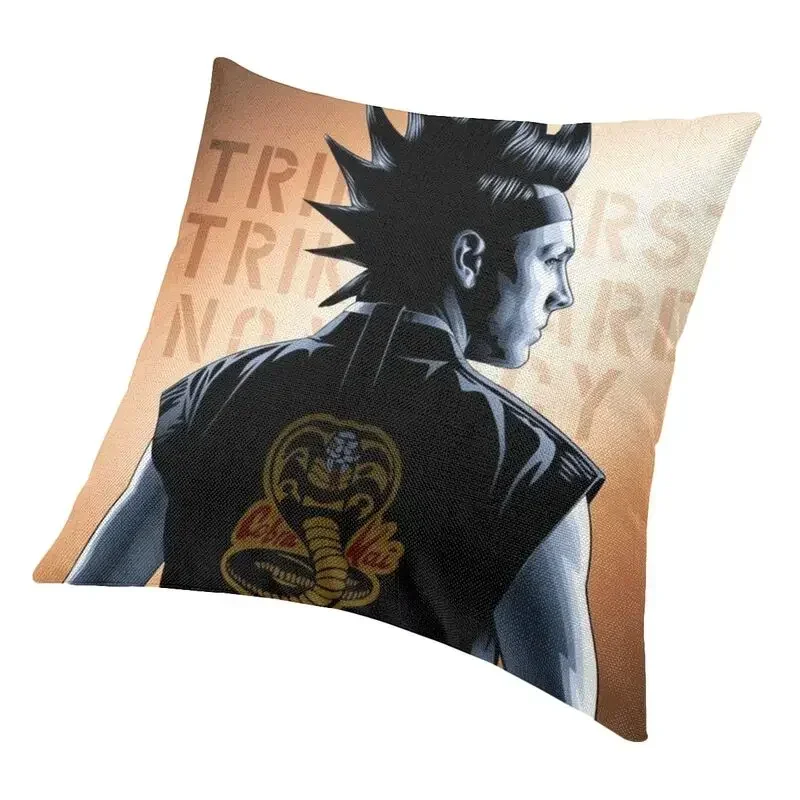 Luxury Hawk Eli Moskowitz Cushion Cover Polyester TV Movie Cobra Kai Pillow Case Print Decoration Pillowcase