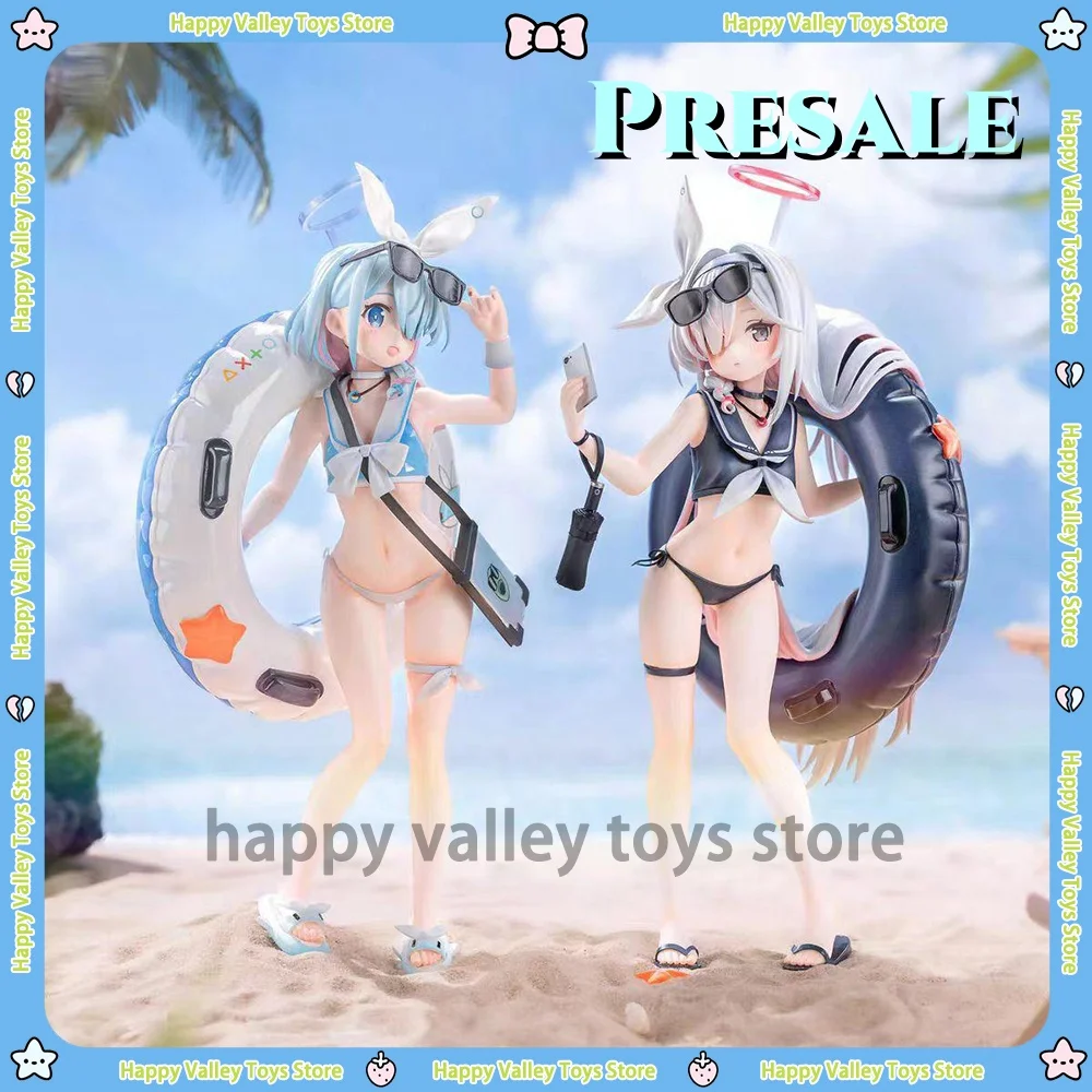 Blue Archive Figure Arona Anime Figure Swimwear Blue Arona Black Arona Figurine Kawaii Model Collectible Doll Desk Decor Toys