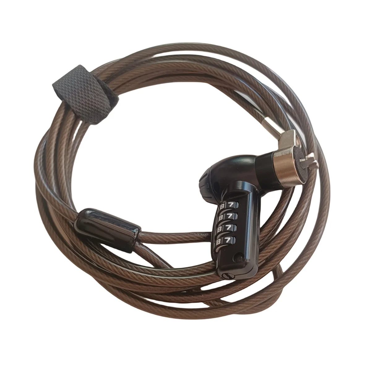 AT87-Computer Lock Laptop Lock Security Locking Digital Password Protection Lock Cable Anti Theft Lock for Laptop Computer