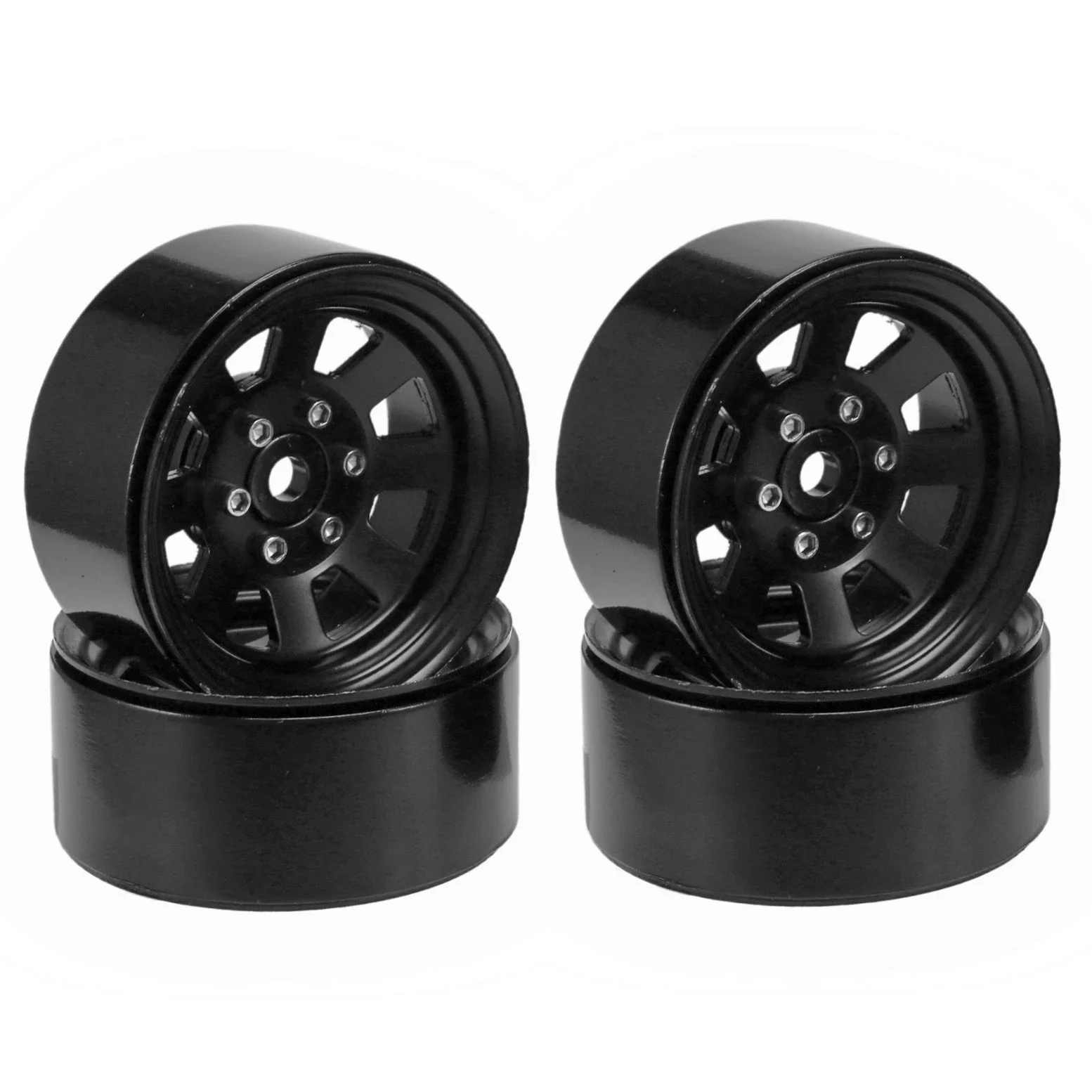 car wheels 4pcs crawler tires 1\'9 beadlock Wheel Rim for 1/10 RC Crawler Car Axial SCX10 Pro Traxxas RC4WD D90 Redcat Gen8 trx4