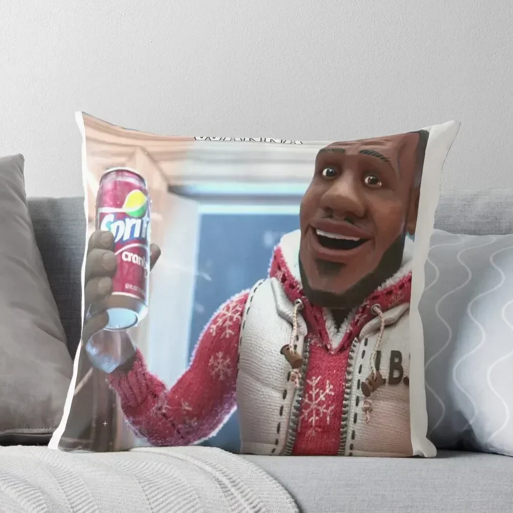 Sprite Cranberry - Wanna Sprite Cranberry? Meme ****TOP ZOZZLE**** Throw Pillow Cushions Cover Decorative Sofa Cushions pillow