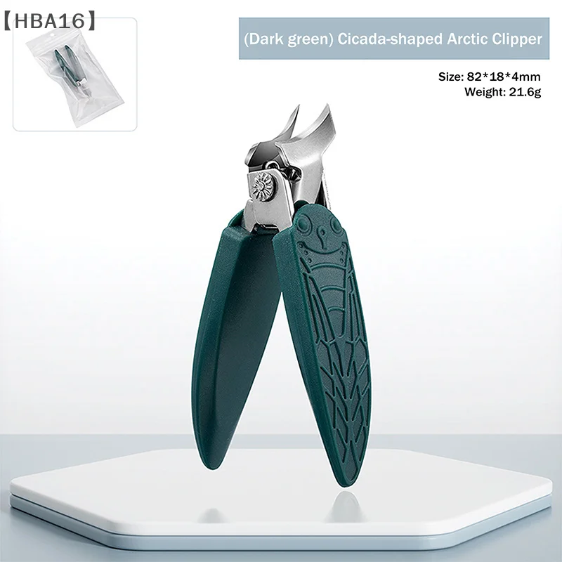 [[HBA16] مضاد للرذاذ 25 °   حافة مائلة مسمار المقص المهنية الراقية النسر منقار المائل تو مسمار قادين نام أظافر أداة