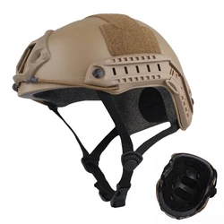 Emersongear taktyczny szybki kask TYP MH sprzęt ochronny na głowę strzelanie Airsoft nakrycia głowy polowanie trening bojowy