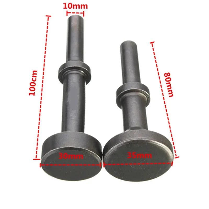 1pc 80mm/100mm Pneumatic Hammer Bit Shovel Hammer Air Hammer Bit Steel Universal Pneumatic Drifts Extended For Car Repair Tool