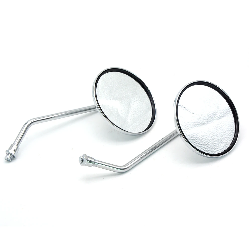 Lusterko wsteczne motocyklowe do Yamaha, lusterka wsteczne do skuterów i e-bike'ów, lusterka boczne wypukłe 8mm 10mm, łatwe do montażu, praktyczne.