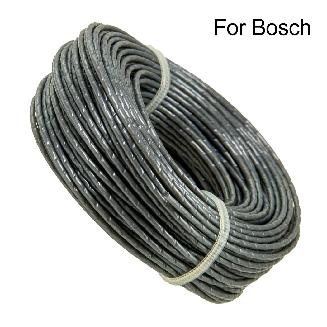 Nylon Trimmer Line Brush Cutter Cord Wire Replacement Spool For BOSCH ART 24 27 30 36 Li Strimmer Line Spool Feed 24m 1.65mm