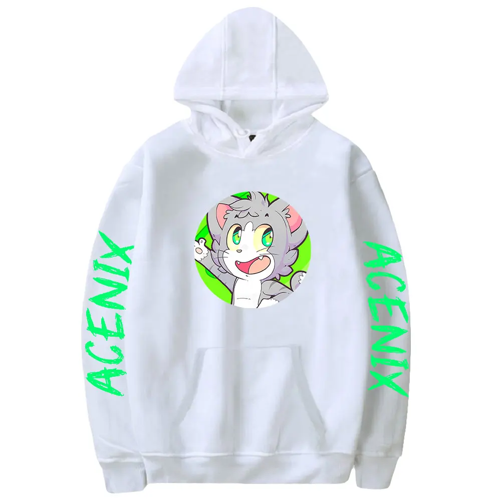 Acenix Merch Hoodies Winter Men/Women Hooded Sweet Streetwear Long Sleeve Acenix Sweatshirt