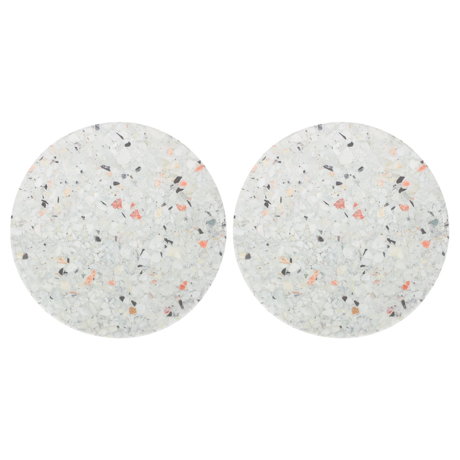 

2Pcs Absorbent Coasters for Drinks Ceramic Non-Slip Cup Mats with Anti-Scalding Design for Coffee Table Household Decor Strong