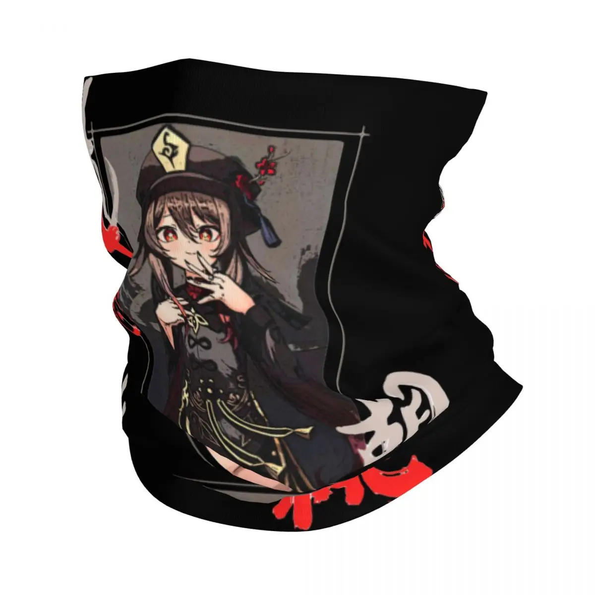 

Hu Tao Genshin Impact Bandana Neck Gaiter Printed Anime Game Wrap Scarf Cycling Scarf Cycling Unisex Adult All Season