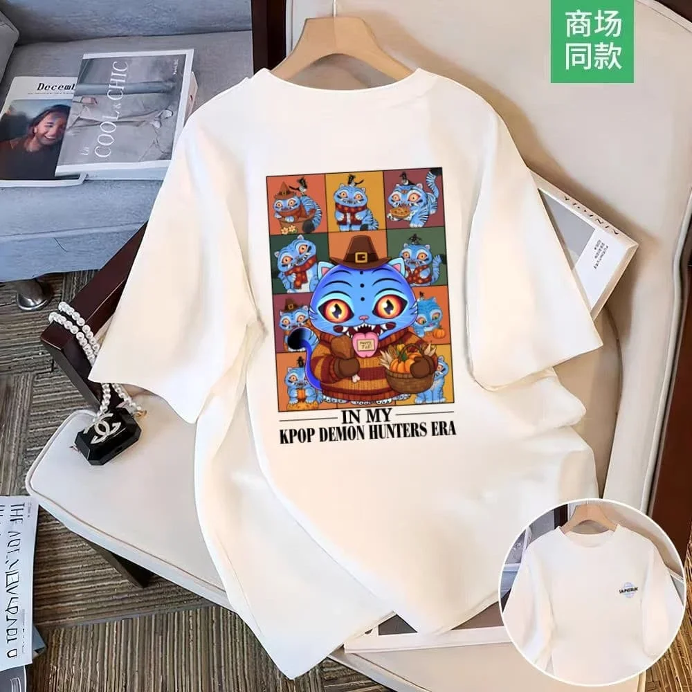 

Magic Girl Team! Demon Hunting Women's Group Hot T-shirt, Girlfriend dress, parent-child dress, same model