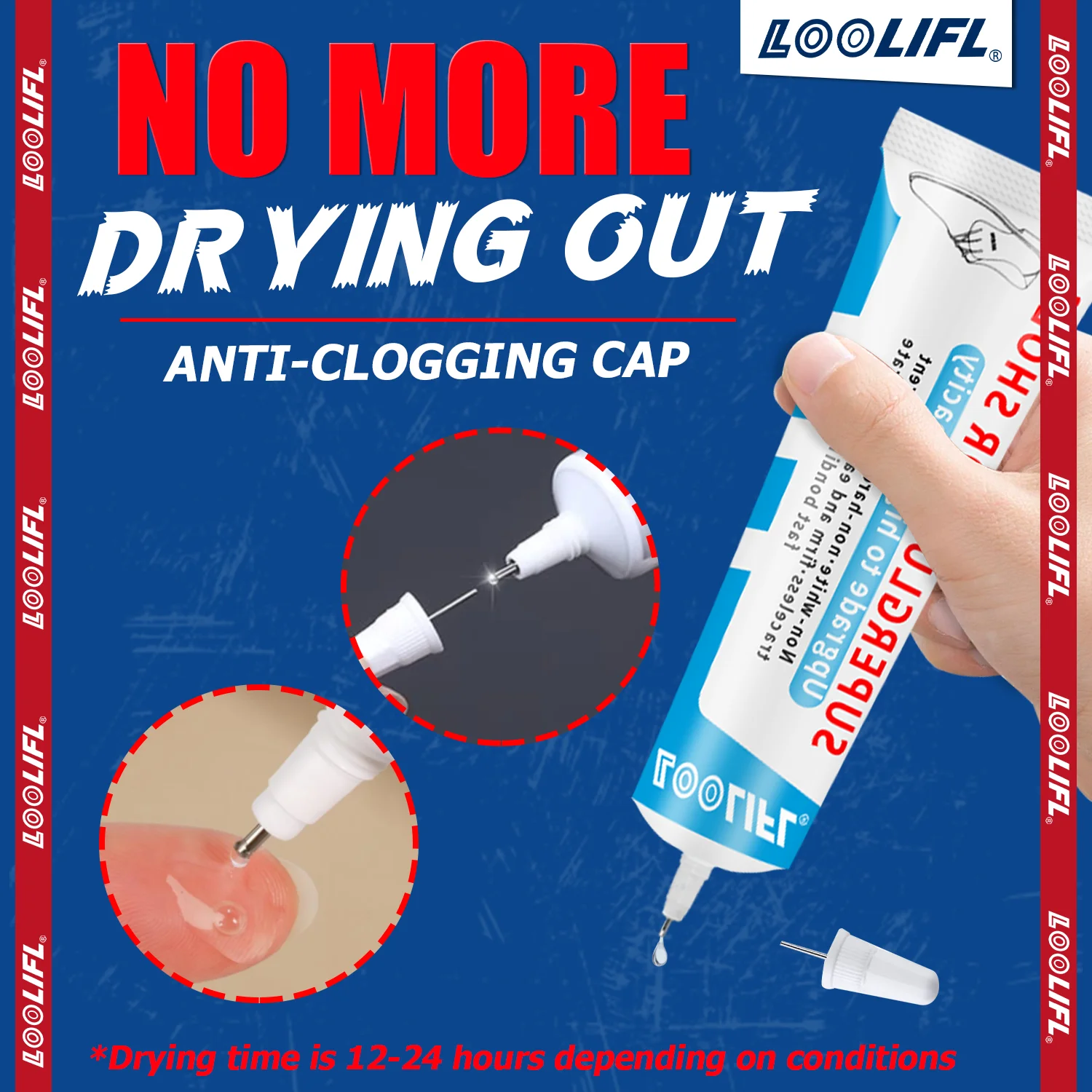 Agente di riparazione super resistente, manufatto per la riparazione della colla per scarpe, colla professionale per calzolaio, plastica impermeabile e resistente all'usura.