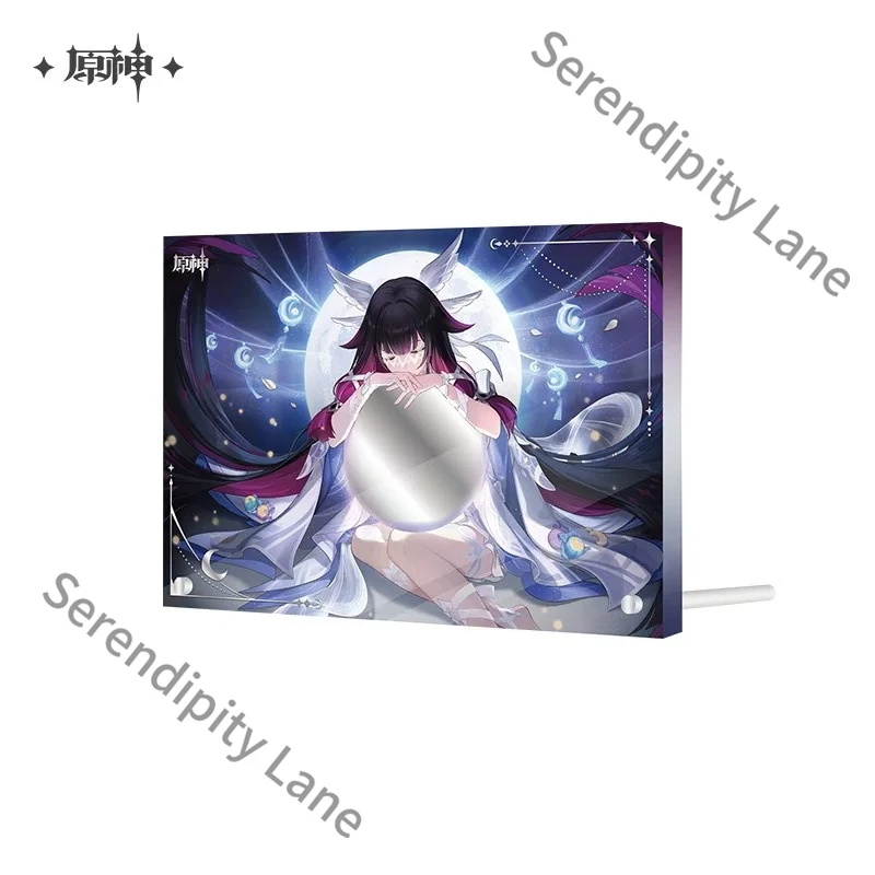 Genshin Impact Coloured Paper Thick Acrylic Ornaments Friend Gift Goods Colleagues Anime Game Ambitus Cosplay Colorful Tab Seri