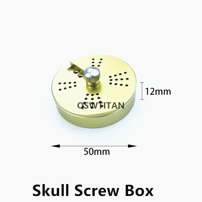 Bone Screw Case Bone Screw sterilization box for Skull screws Veterinary Orthopedics Instrument