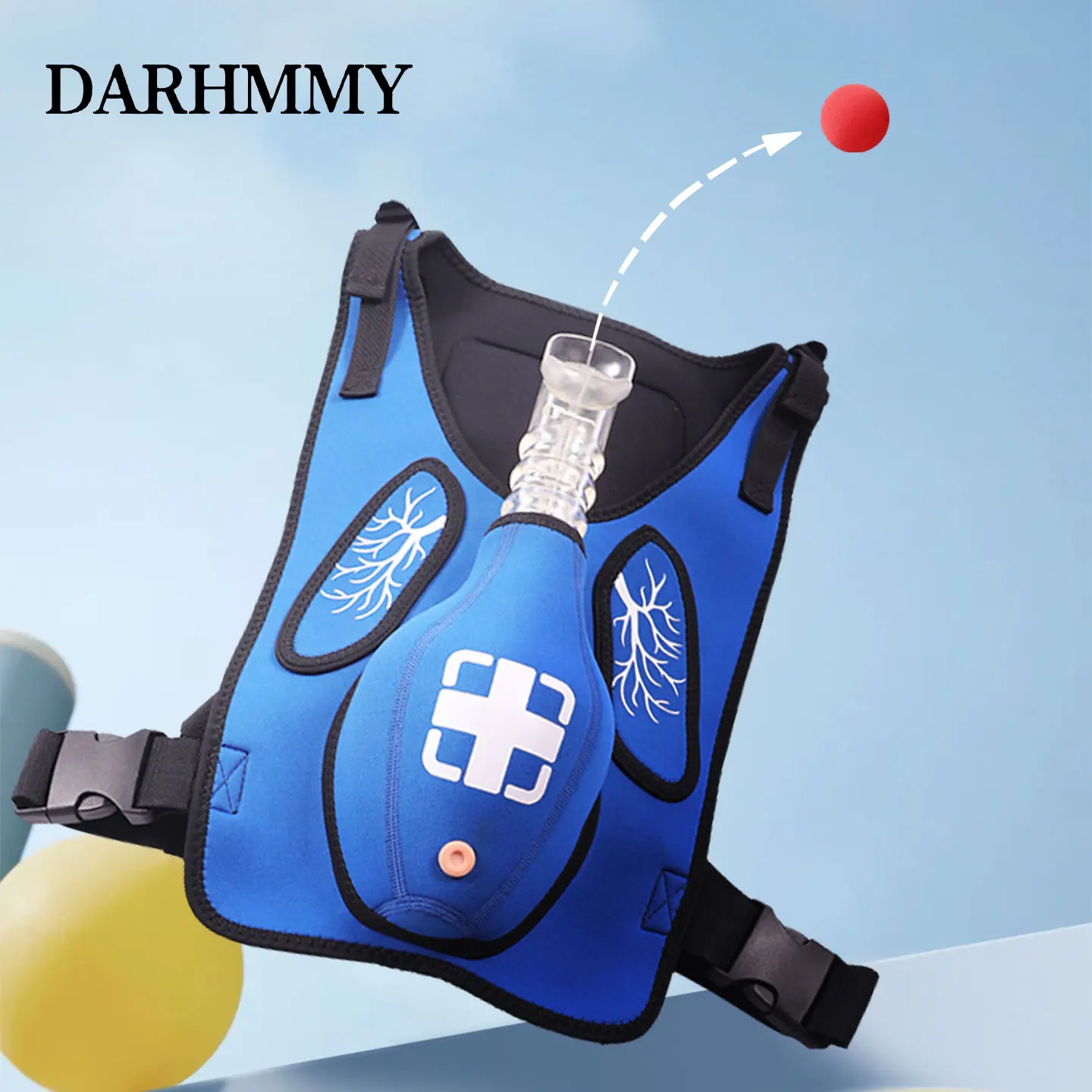 

DARHMMY Children And Adult Anti Choking Obstruction Heimlich Wearable Vest for First Aid Training