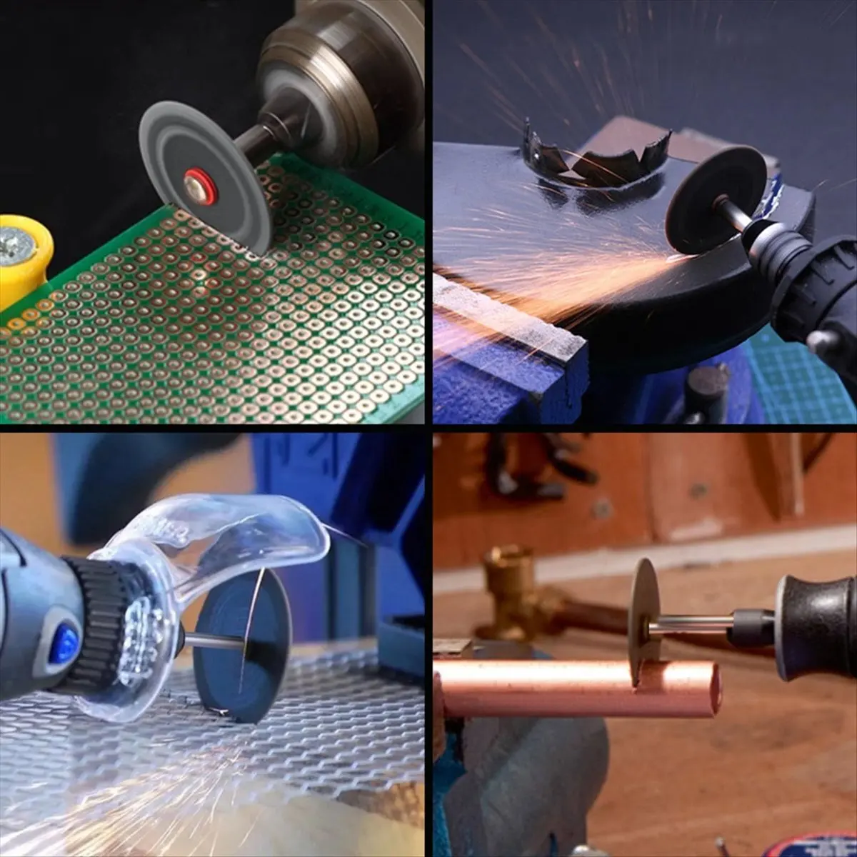 

AA14 Cutting Wheel Set for -Rotary Tool, 60pcs Rotary Tool Cut Off Wheel 1-1/4inch Reinforced Fiberglass Cut Off Wheels